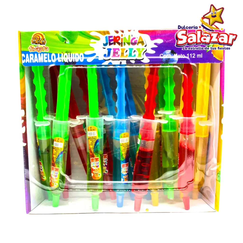 JERINGA JELLY CARAMELO LIQUIDO TINAJITA -D.112G- "C/30/16"