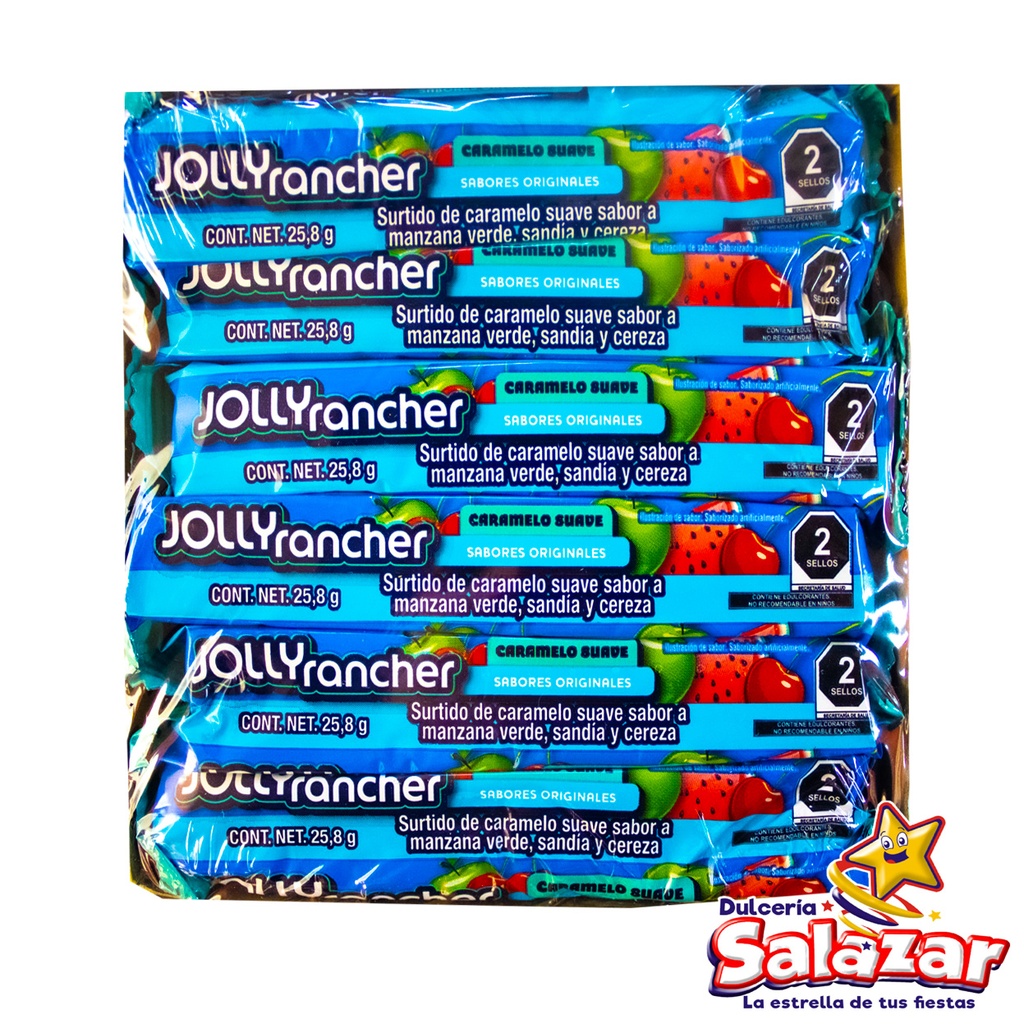 CARAMELO SUAVE JOLLY RANCHER-D.396G- "C/20/12"