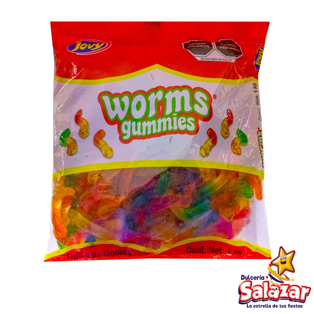 JOVY WORMS GUMMIES (LOMBRIZ) -B.1KG- "C/10/1"