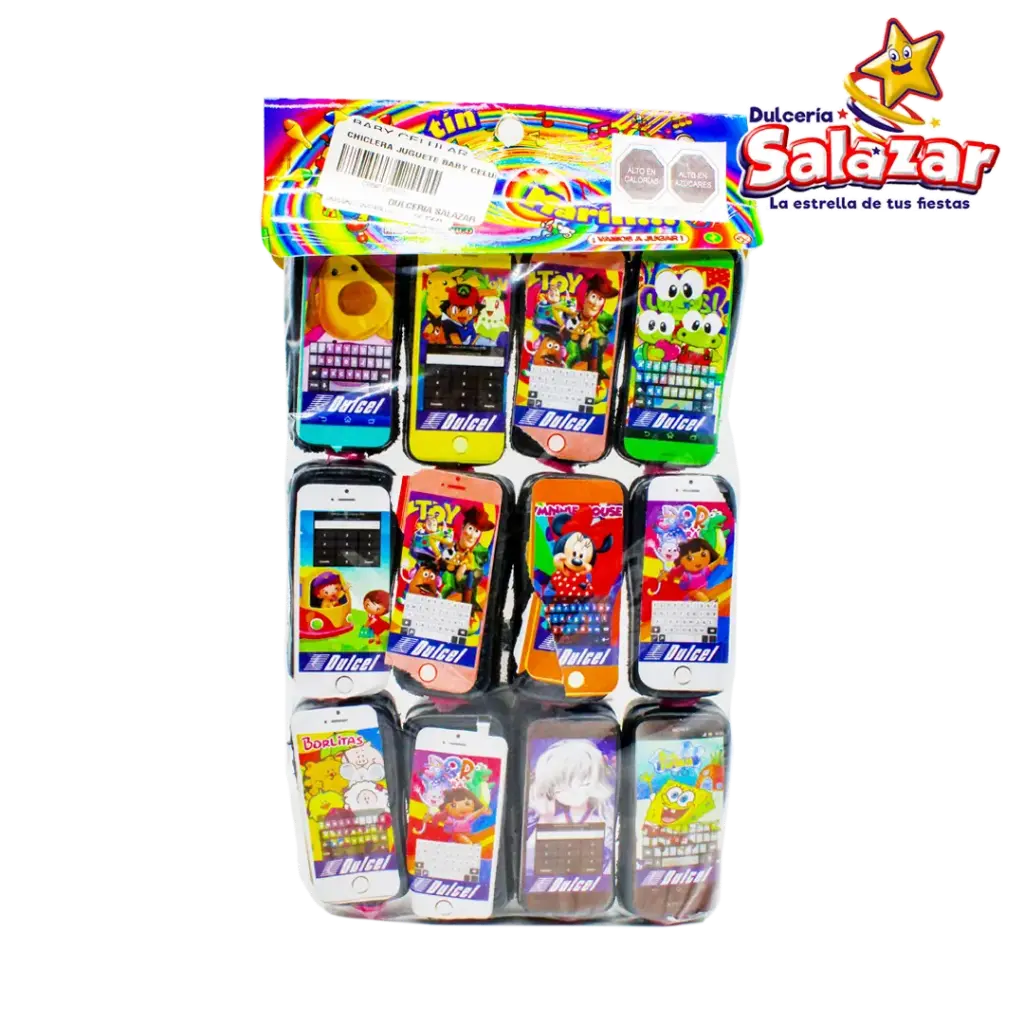 CHICLERA JUGUETE BABY CELULAR -B.12'P.- "C/60/12"