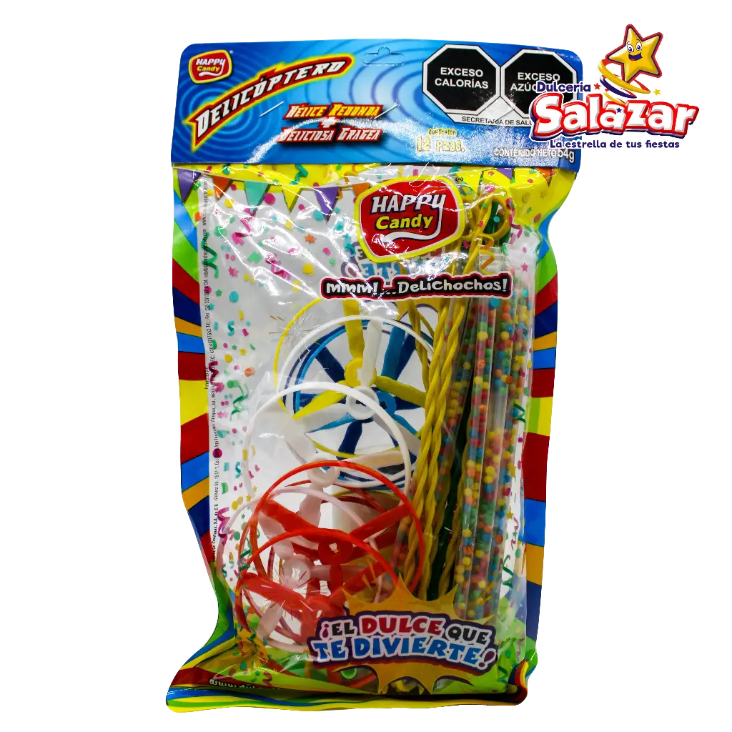 JUGUETE DELICOPTERO HAPPY CANDY -B.54G- "C/18/12"