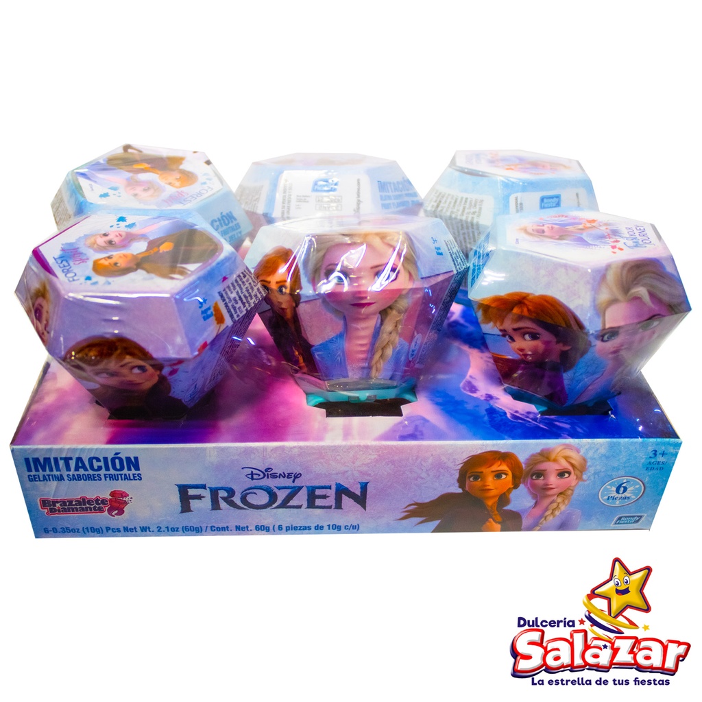 JUGUETE SORPRESA BRAZALETE DIAMANTE G03059 FROZ -D.60G- "C/12/6"