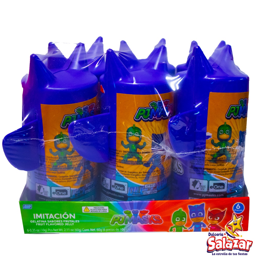 [BON0172] JUGUETE SORPRESA TOTEM PJ MASKS GELATIN -D.60G.- "C/12/6"