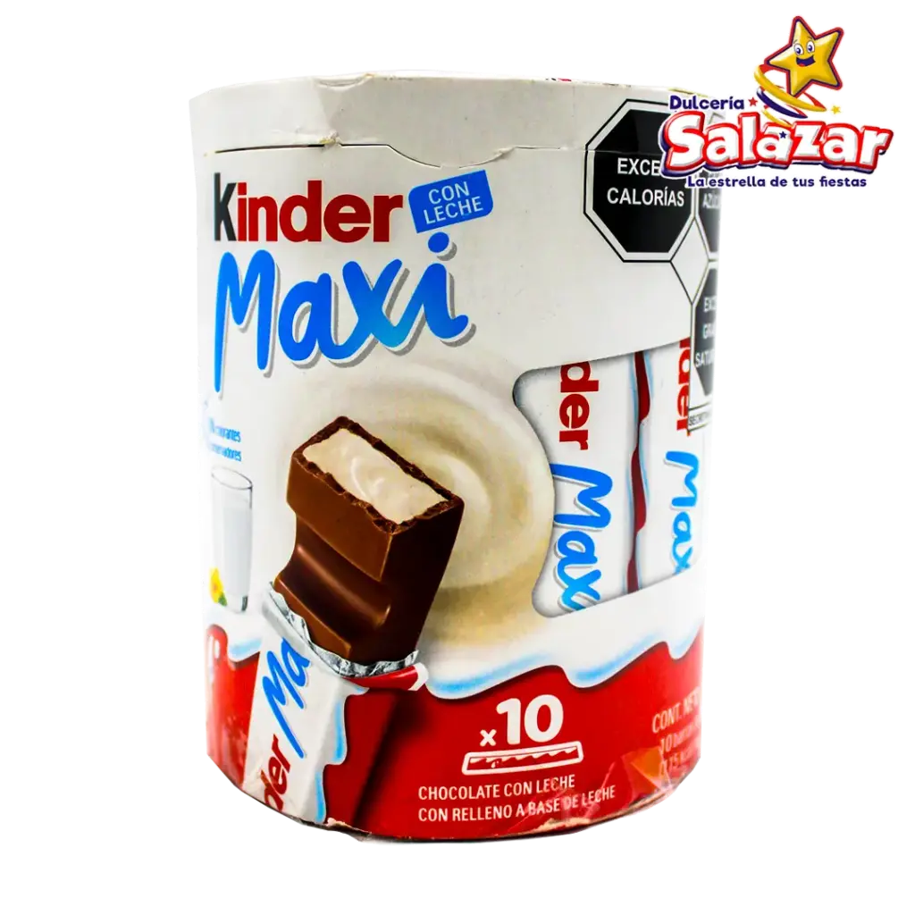 [FER0013] KINDER BARRA CHOCOLATE MAXI -D.210G- "C/18/10"