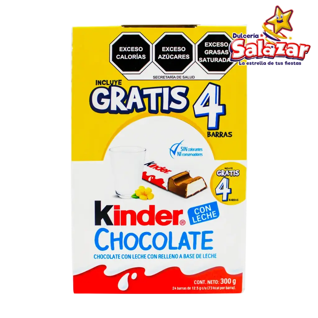 [FER0047] KINDER BARRA T1 -D.300G- "C/8/24"