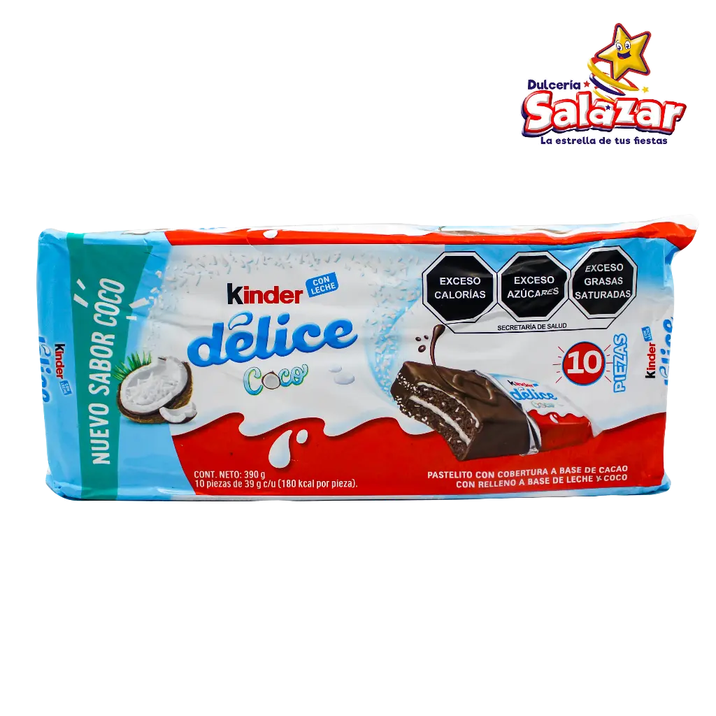 KINDER DELICE COCO -D.390G- "C/6/10"