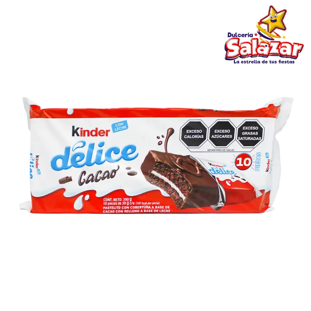 KINDER DELICE FERRERO -D.390G- "C/14/10"