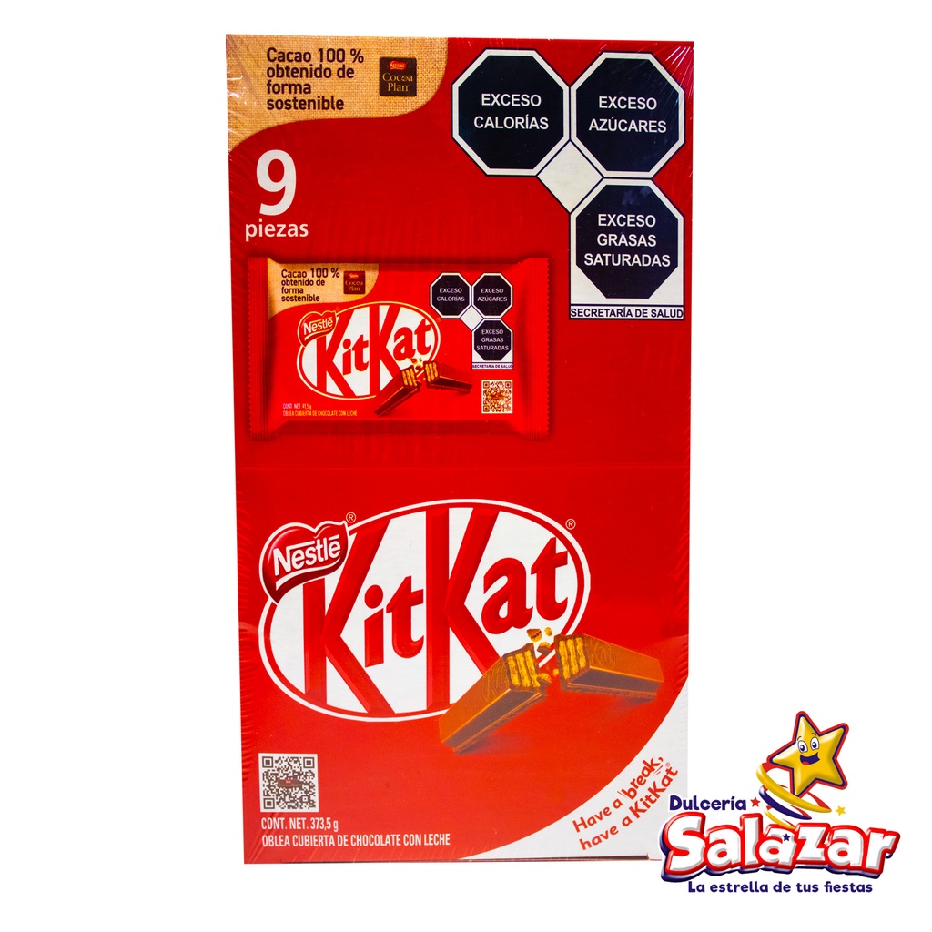 KITKAT  CHOCOLATE  41.5G -D.373.5G.- "C/22/9"