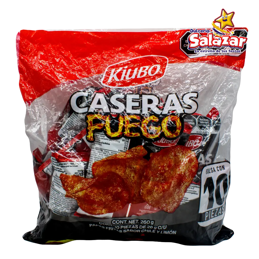KIUBO PAPAS CASERAS FUEGO GONAC -B.260G- "C/10/10"