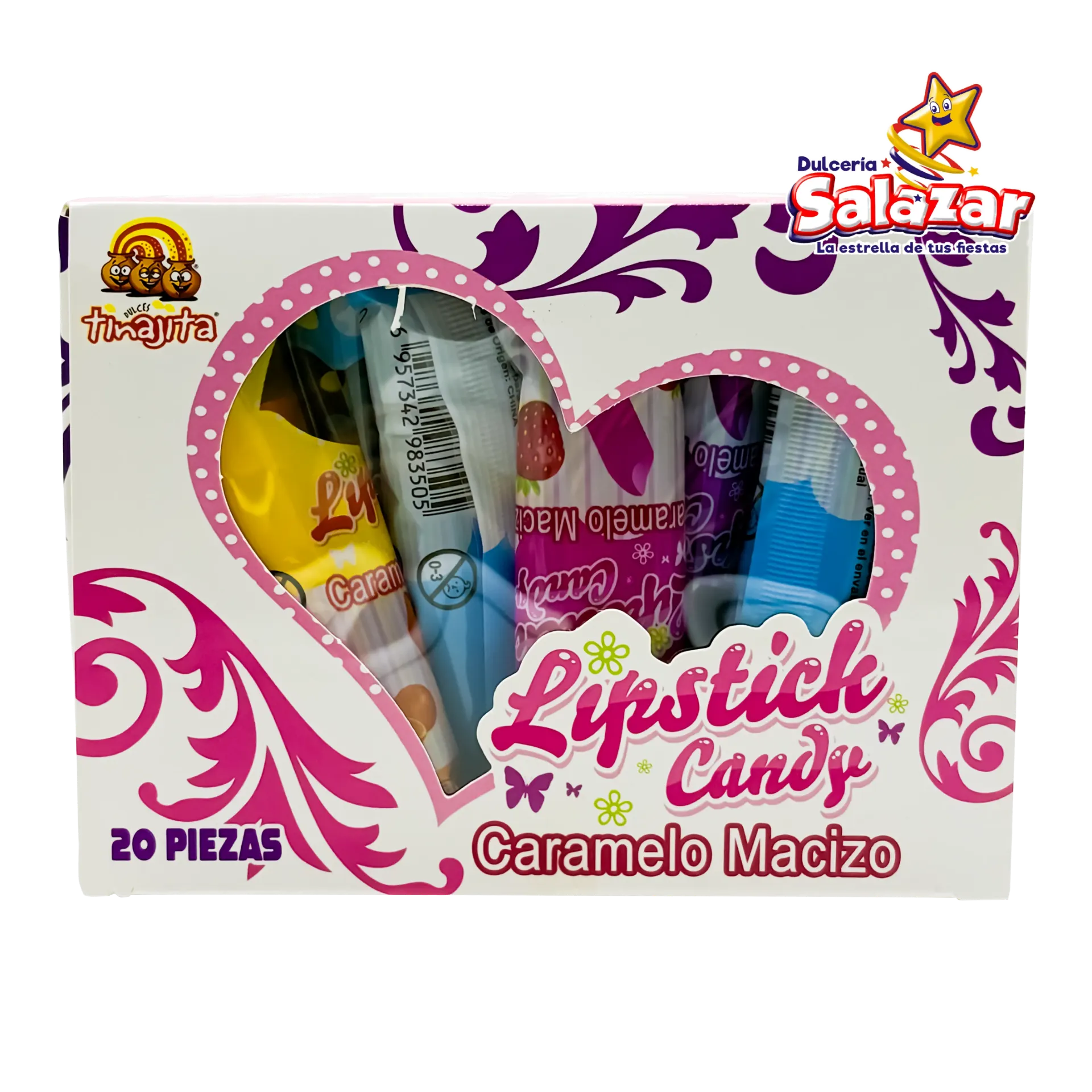 [TIN0410] LIPSTICK CANDY TINAJITA -D.120GR- "C/30/20"