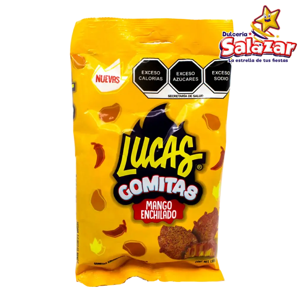 LUCAS GOMITAS MANGO ENCHILADO -B.130G- "C/12/130G"
