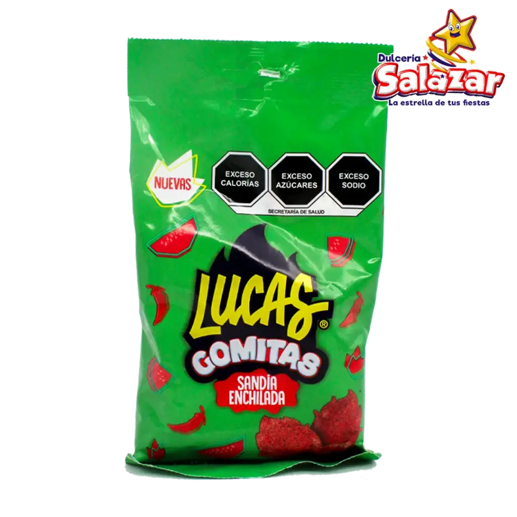 LUCAS GOMITAS SANDIA ENCHILADA -B.130G- "C/12/130G"