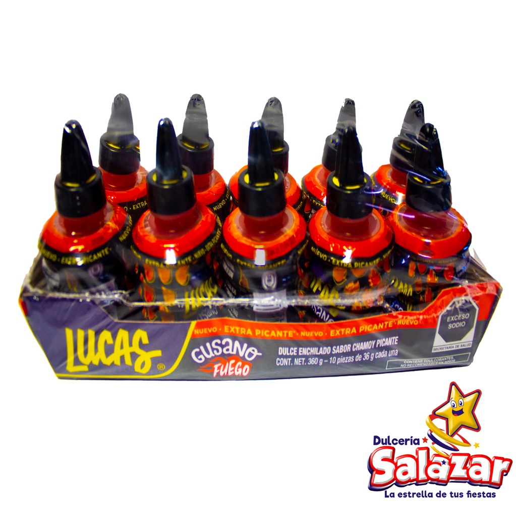 [EFF0217] LUCAS GUSANO HOT -D.240G- "C/30/10"