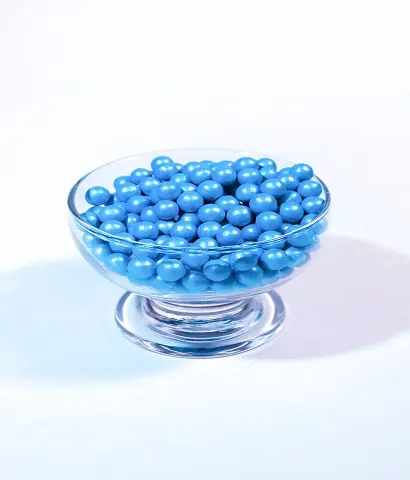 LUNETA APERLADA AZUL PASTEL X KILO AGRAN "C/10/1"