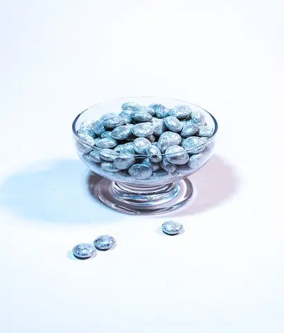 [TRU0253] LUNETA DIAMANTADA PLATA TORNASOL X KILO "C/10/1"