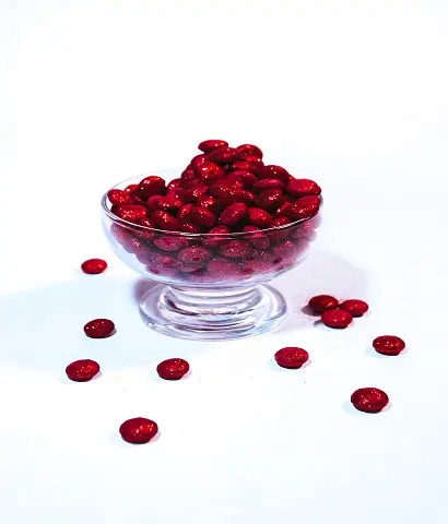 [TRU0224] LUNETA DIAMANTADA ROJA X KILO AGRANEL "C/10/1"