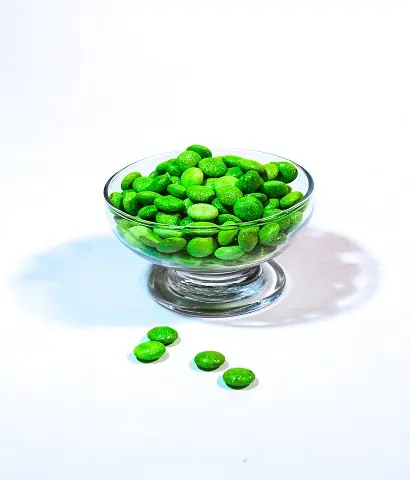[TRU0244] LUNETA DIAMANTADA VERDE NEON X KILO AGRA "C/10/1"
