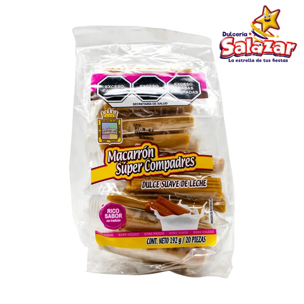 MACARRON SUPER LOS ALEGRES COMPADRES -B.192G- "C/30/20"