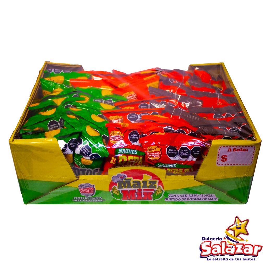 [COY0055] MAIZ MIX LOS COYOTES -D.1.2KG- "C/5/30"
