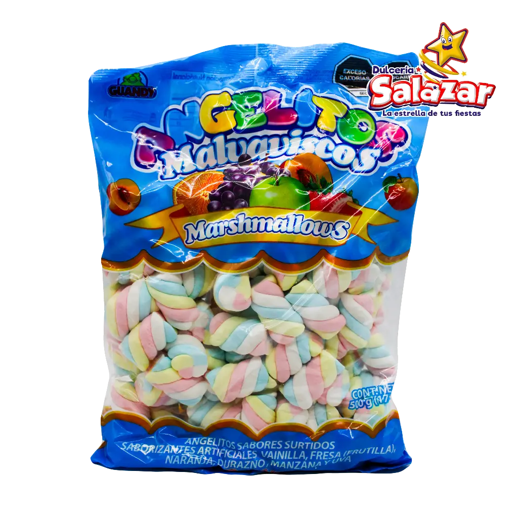 [TIN0415] MALVAVISCO ANGELITOS COLORES GRANDE JB -B.300G.-"C/20/50"