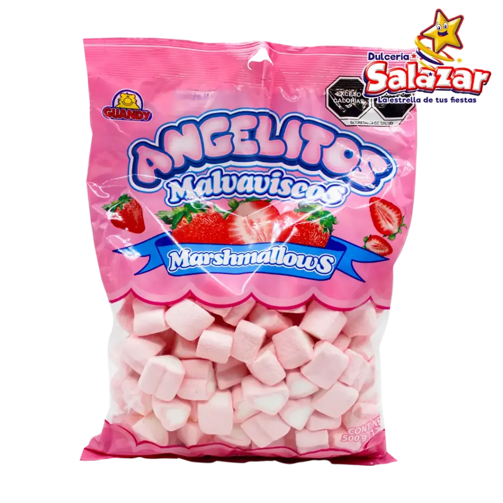 [TIN0014] MALVAVISCO ANGELITOS CORAZON -B.500G.-  "C/12/75"