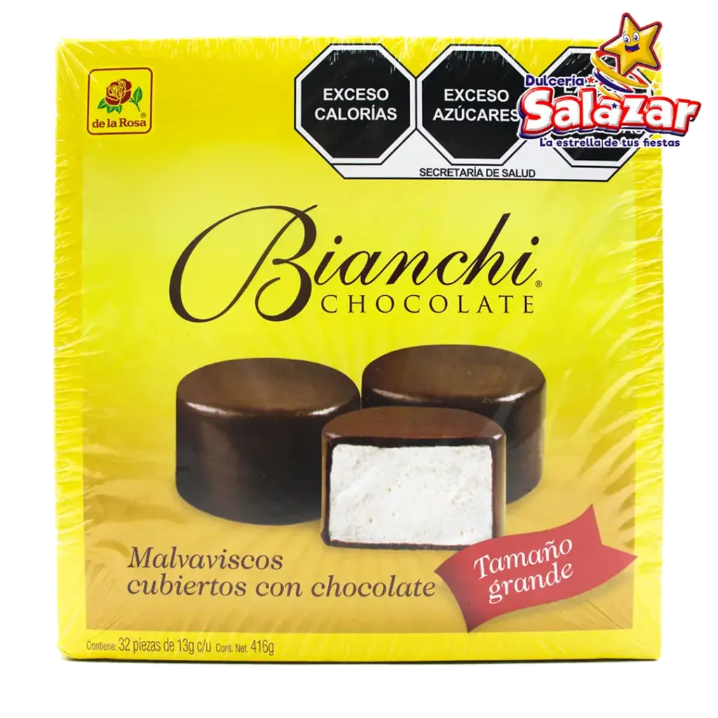 [ROS0049] MALVAVISCO JUMBO CHOCOLATE DLR -D.416G- "C/20/32"