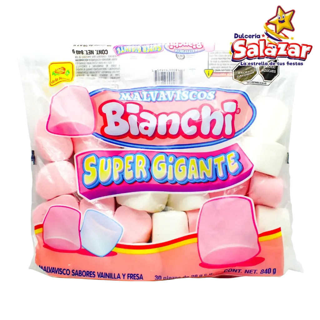 MALVAVISCO JUMBO/CUBO  BLANCO/ROSA DLR -B.840GR- "C/5/30"