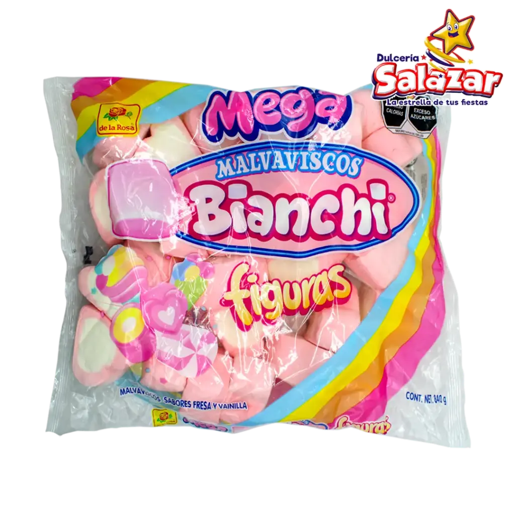 [ROS0446] MALVAVISCO MEGA BIANCHI CORAZON DLR -B.840GR- "C/5/30"