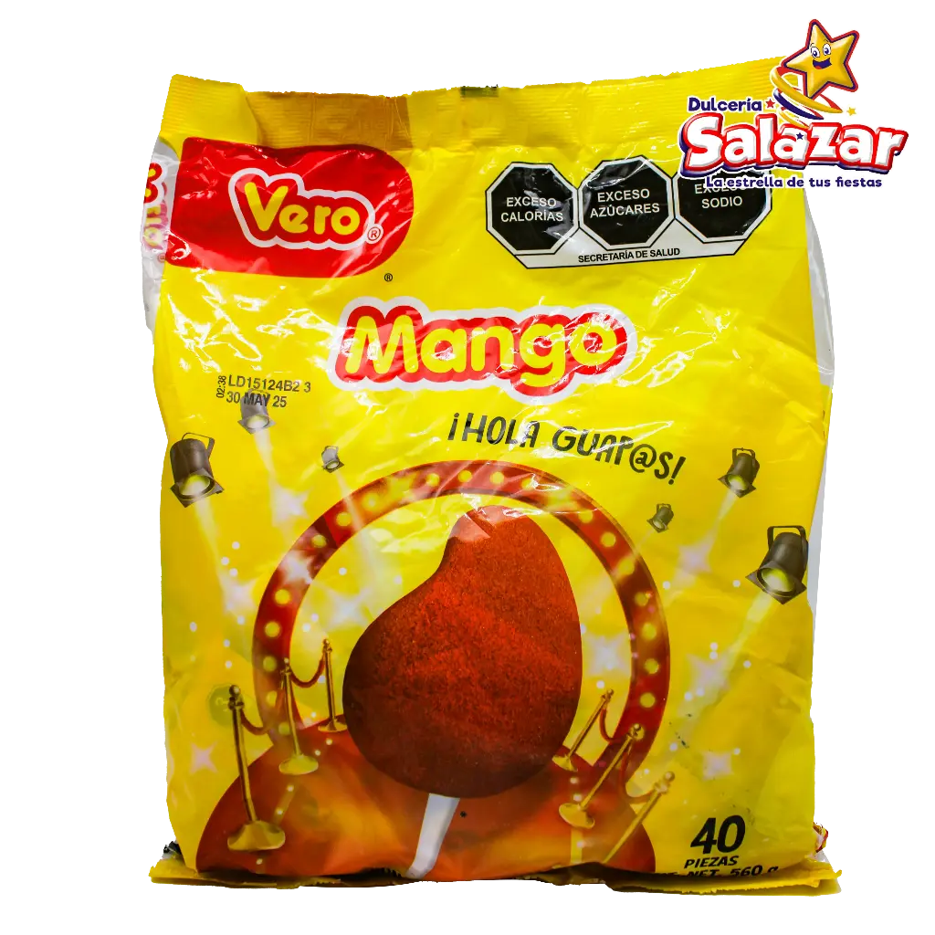 PALETA MANGO C/ CHILE VERO -B.560G- "C/24/40"