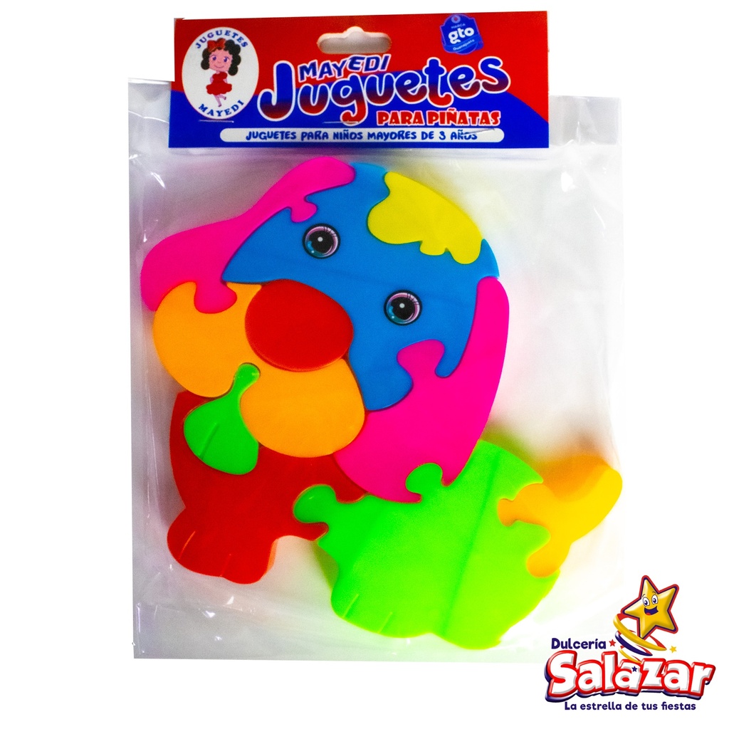 [MAY0007] MAYEDI ROMPECABEZAS DE PLASTICO -B.1PZA- "C/20/1"