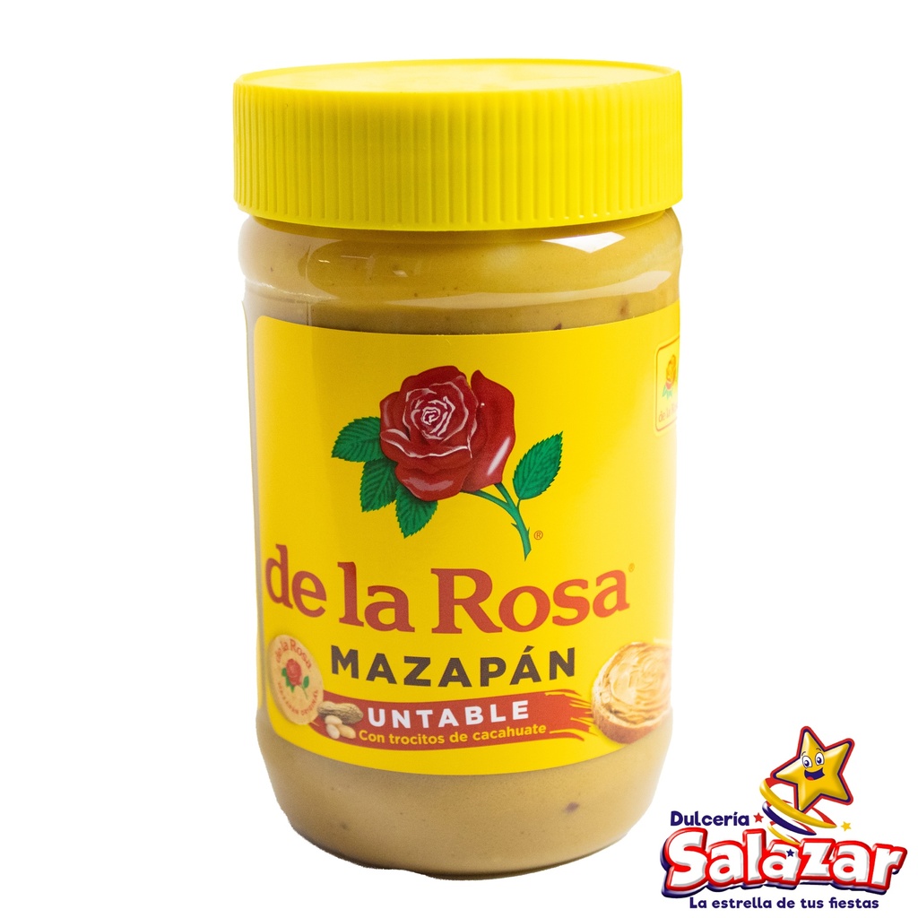[ROS0068] MAZAPAN DE LA ROSA UNTABLE -BOT.400G- "C/12/1"