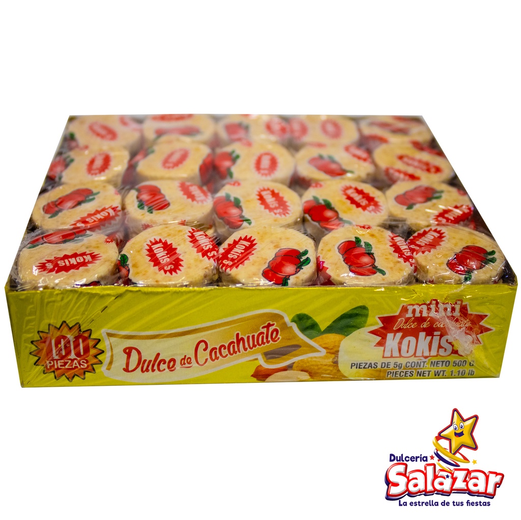 [QUE0022] MAZAPAN KOKIS MINI -D.500G- "C/30/100"