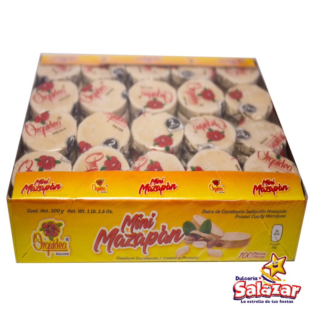 MAZAPAN ORQUIDEA MINI -D.500G- "C/30/100"