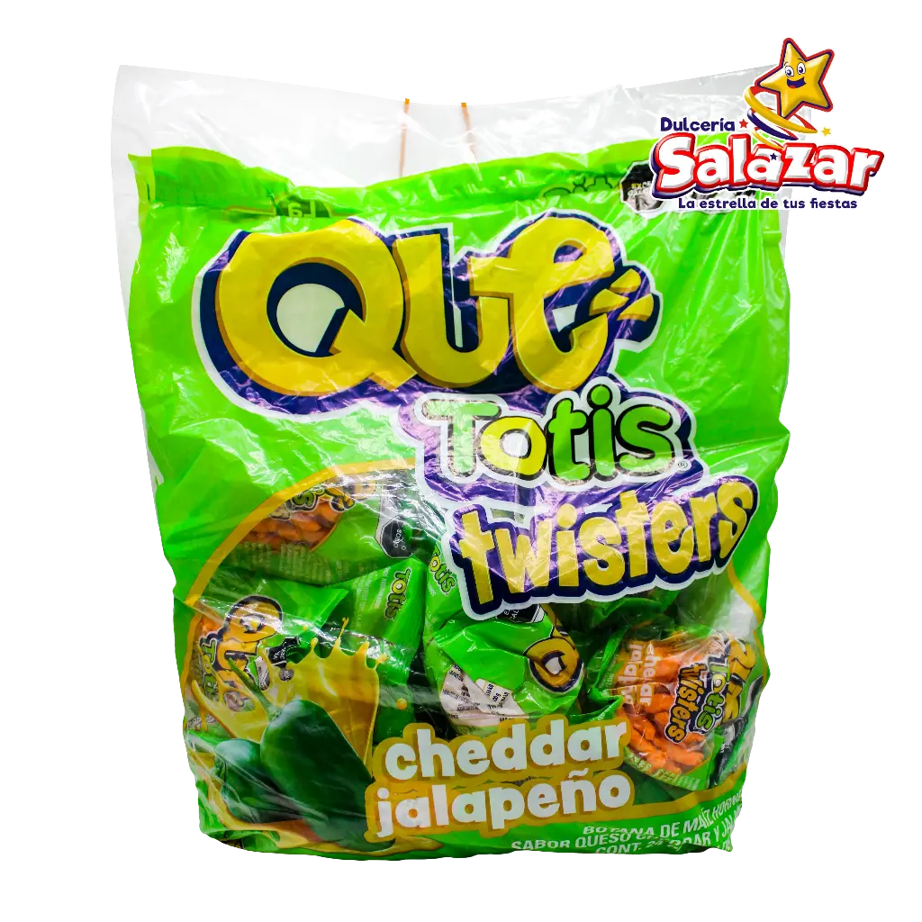 MEGA QUETOTIS TWISTERS QUESO JALAPEÑO -B.-600G"C/10/24"