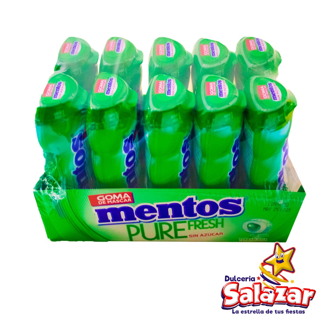 [CHU0008] MENTOS GUM SPEARMINT CHUPACHUPS -D.300G- "C/6/10"