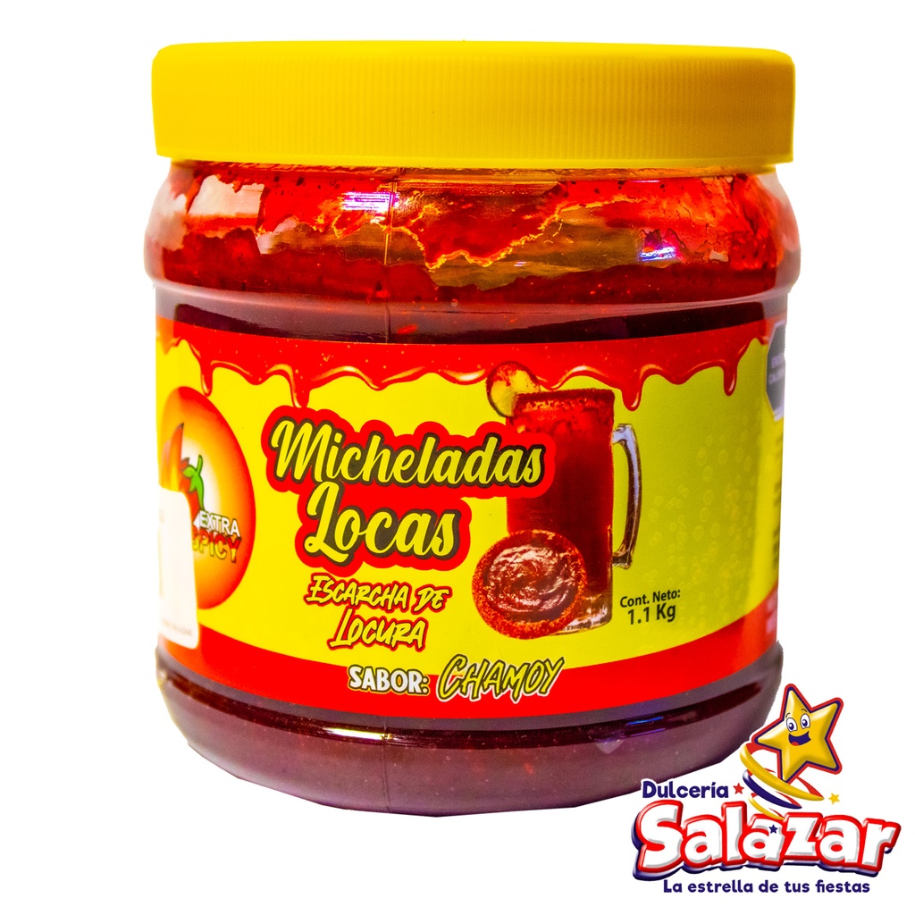 [ART0015] MICHELADAS LOCAS SABOR CHAMOY -BOT.1KG- "C/12/1"