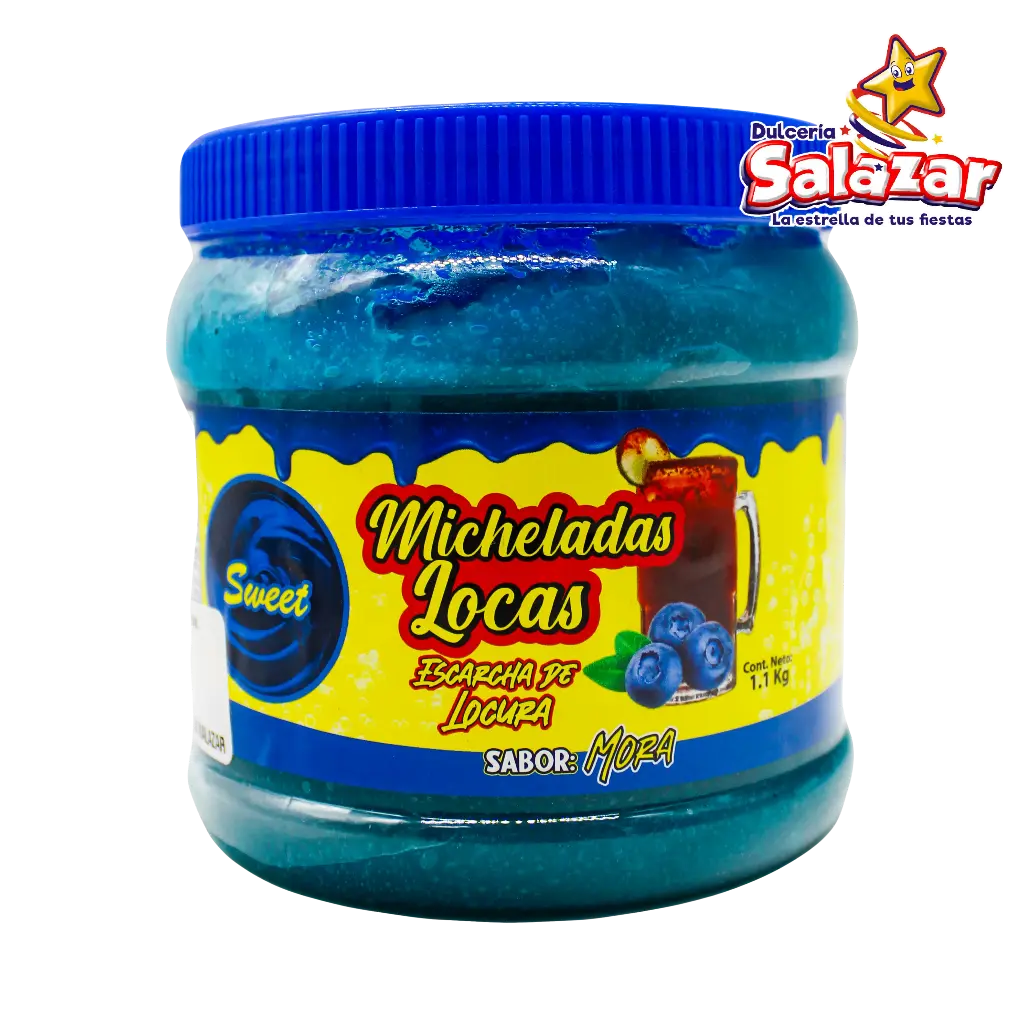 [ART0061] MICHELADAS LOCAS SABOR MORA -BOT.1.1KG- "C/12/1"