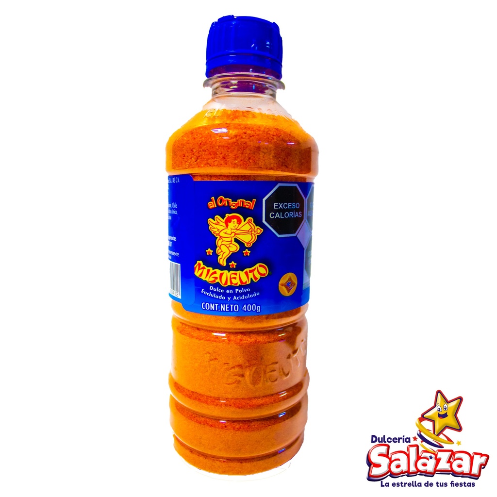 MIGUELITO CHAMOY  POLVO -BOT.400G- "C/24/1"