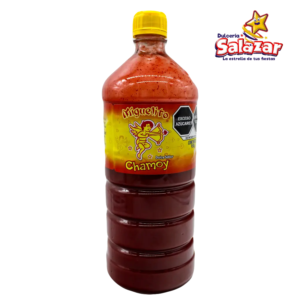 [MIG0053] MIGUELITO CHAMOY LIQUIDO BOTELLA -B.950ML- "C/12/1"