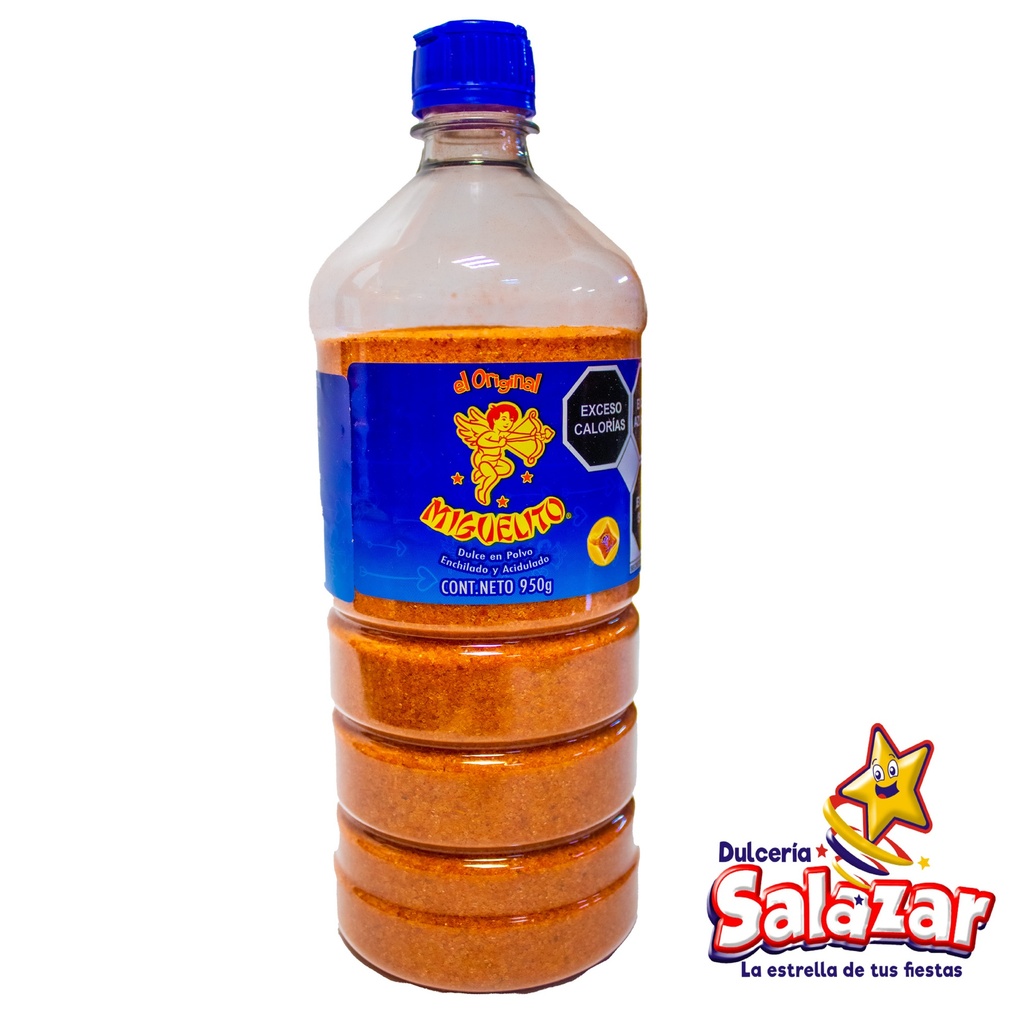MIGUELITO CHAMOY POLVO BOTELLA -BOT.950G- "C/12/1"