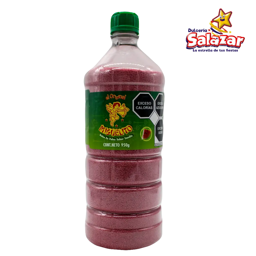 MIGUELITO SABORES POLVO BOTELLA -BOT.950G- "C/12/1"