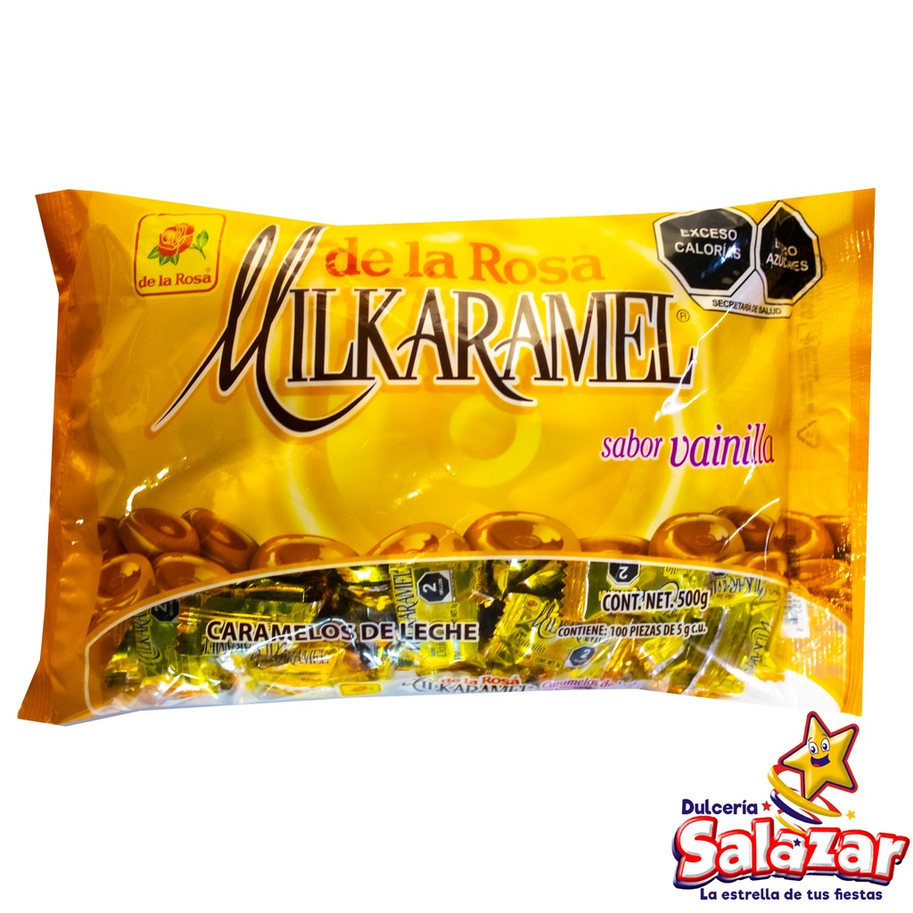 MILKARAMEL VAINILLA DLR -B.500GR- "C/24/100"