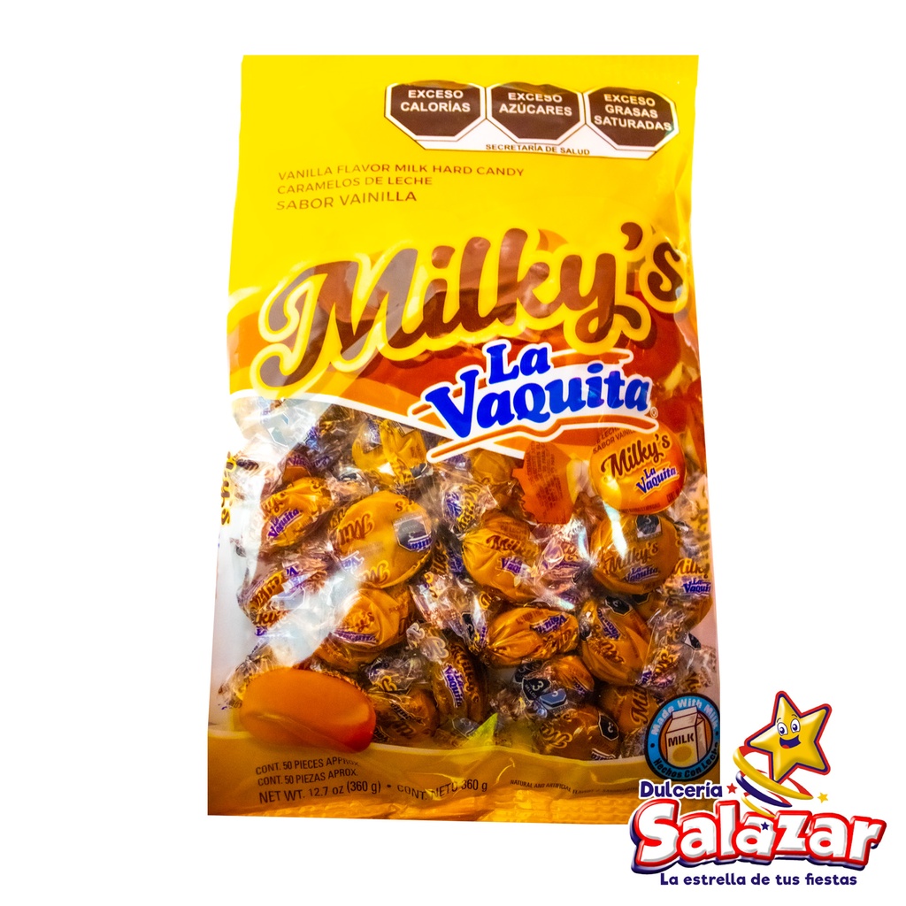 [CAN0019] MILKYS LA VAQUITA CANELS -B.360G- "C/24/50"