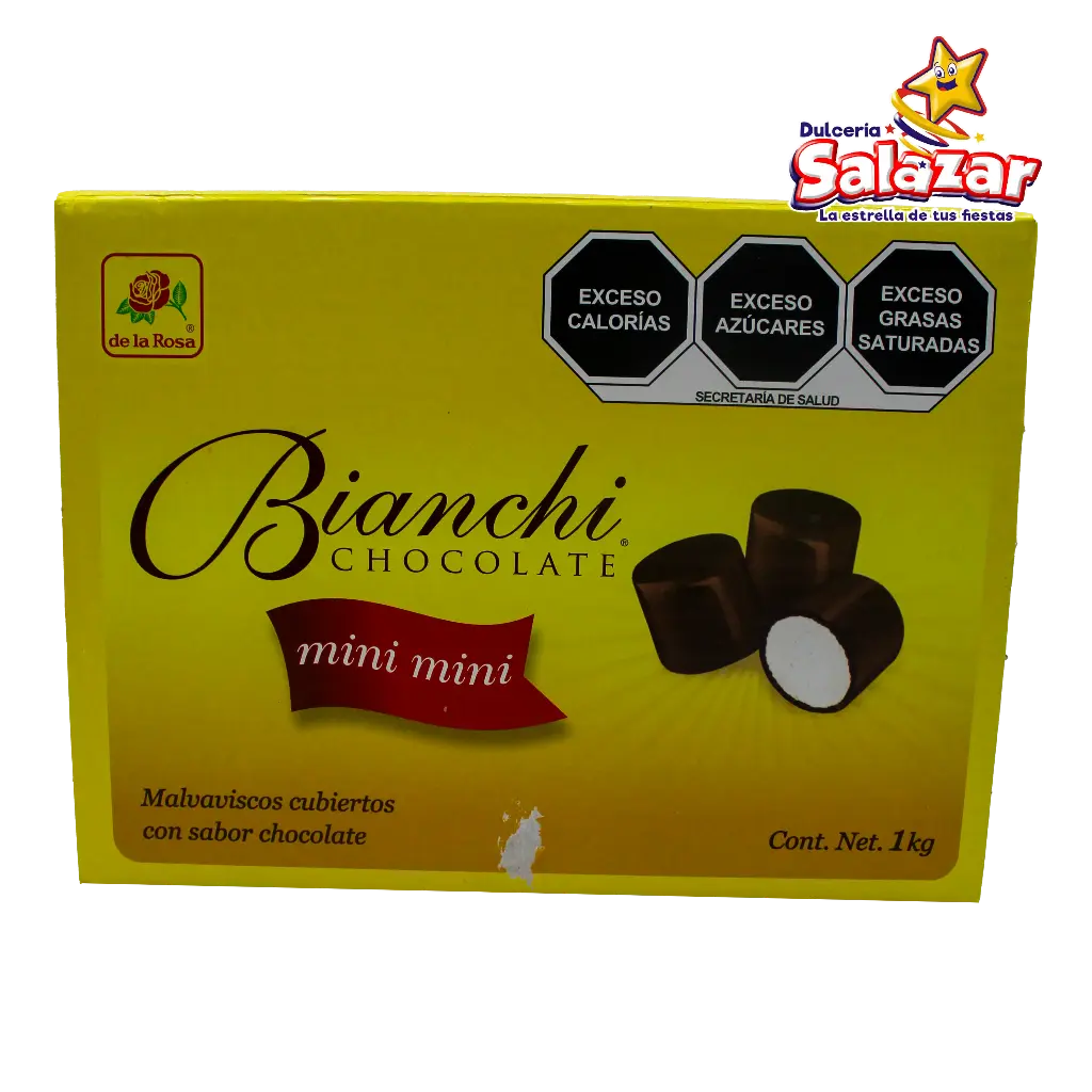 MALVAVISCO MINI BIANCHI C/ CHOCOLATE -E.1KG- "C/6/1"