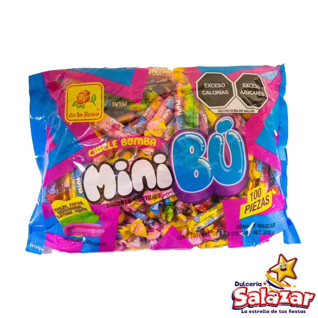 CHICLE MINI BU DLR -B.370G- "C/28/100"