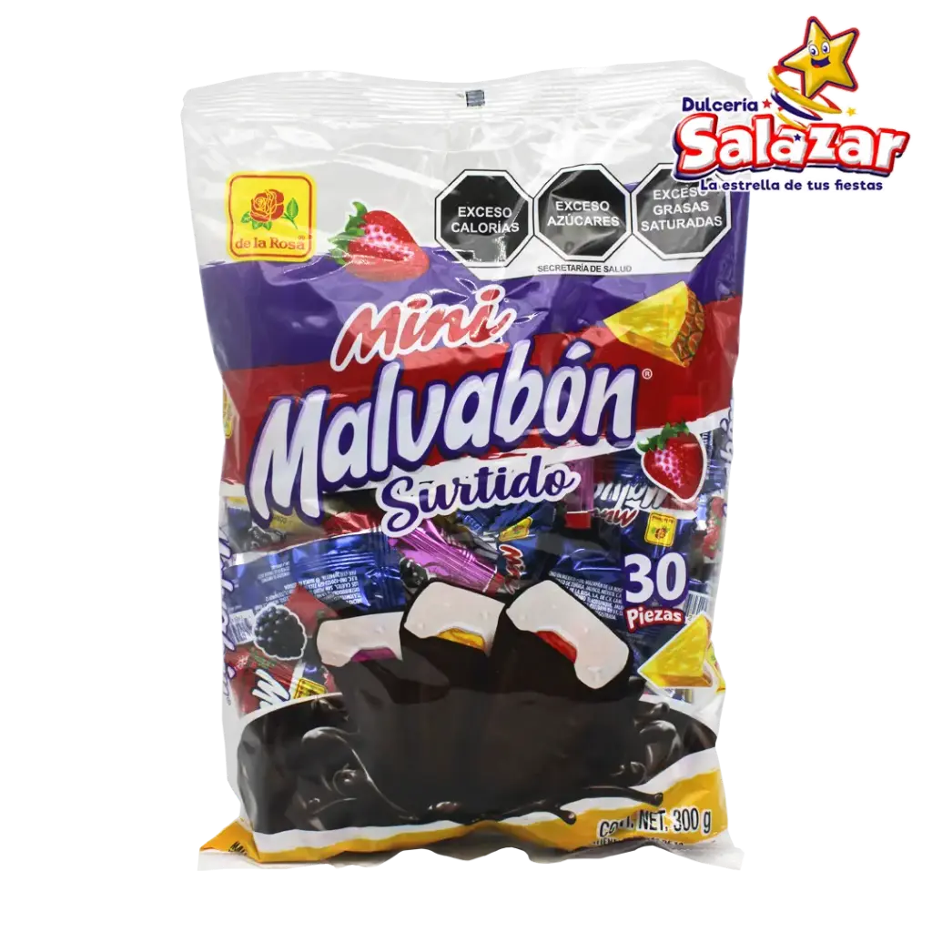 [ROS0077] MINI MALVABON SURTIDO DLR -B.300GR- "C/18/30"