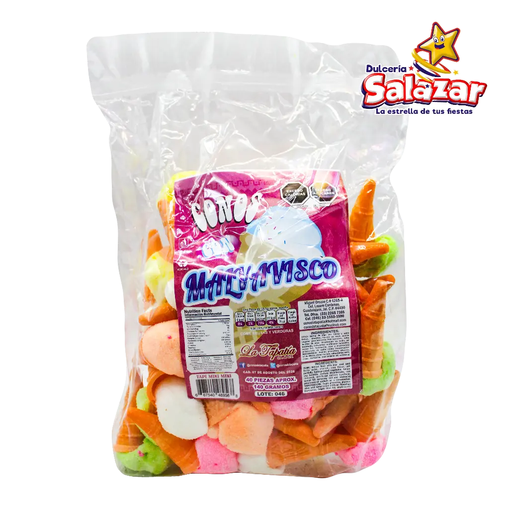 MINI MINI CONO MALVAVISCO LA TAPATIA -B.140G- "C/22/40"