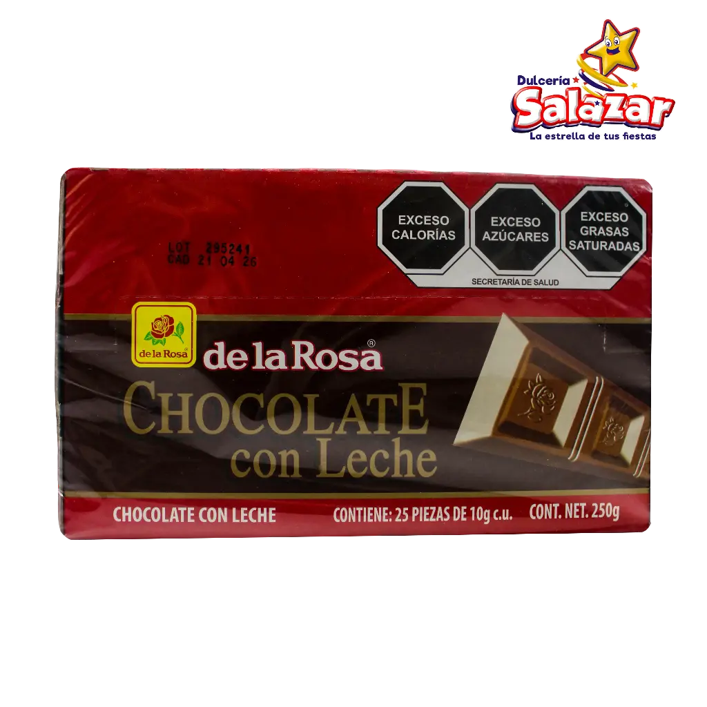 CHOCOLATE SUIZO CHICO DLR -D.250G- "C/25/25"
