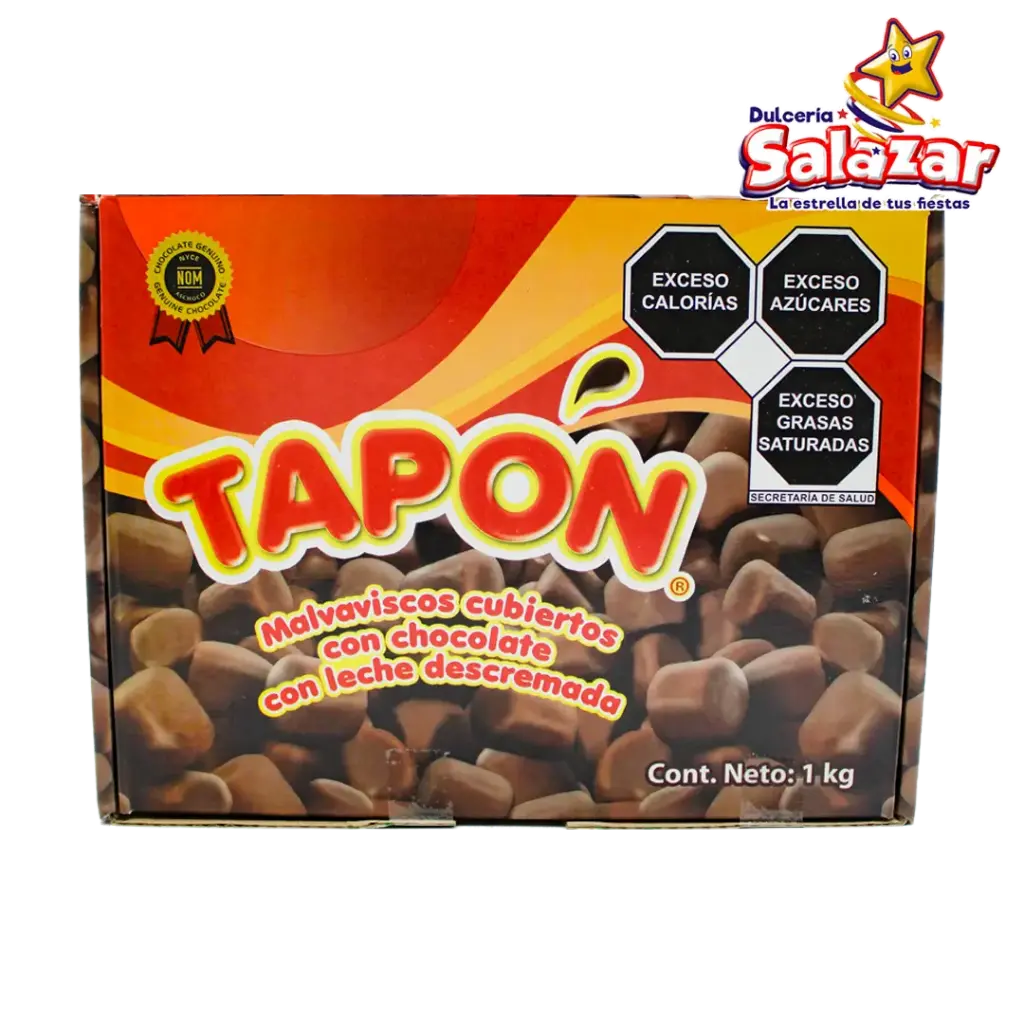 [BRE0045] MINI TAPON BREMEN CUBO C/CHOCOLATE -D.1KG- "C/1/1"