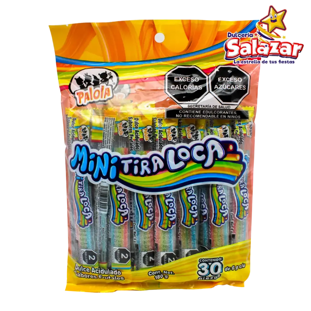 [DEL0487] MINI TIRA LOKA DELICIAS 6GR -B.180GR- "C/18/30"